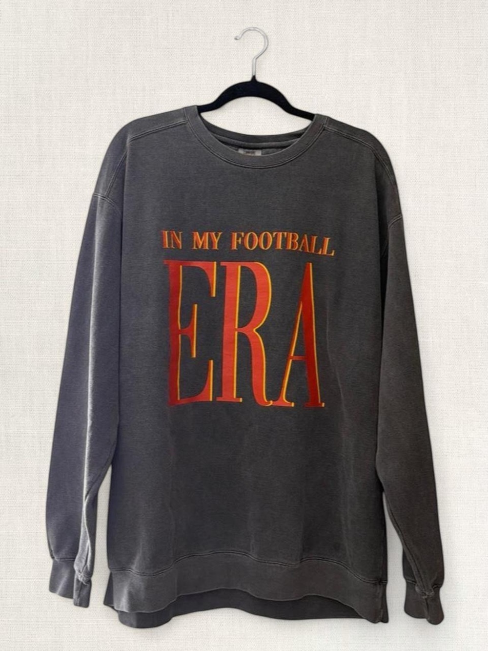 Women’s Charcoal 'ERA' Graphic Sweatshirt - Fan Girl